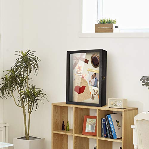 TJ.MOREE Extra Large Shadow Box 16x20 Display Case Picture Frame Black - color: Black, size: 16x20