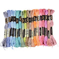 18 Skeins Friendship Bracelet String Embroidery Floss for Sewing - color: Variegated Color