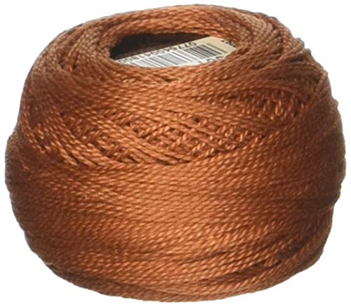 DMC 116 8-301 Pearl Cotton Thread Balls, Medium Mahogany, Size 8