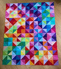 200PCS 4 x 4 inches Cotton Fabric Bundle-Solid - color: Solid, size: 4” x 4”