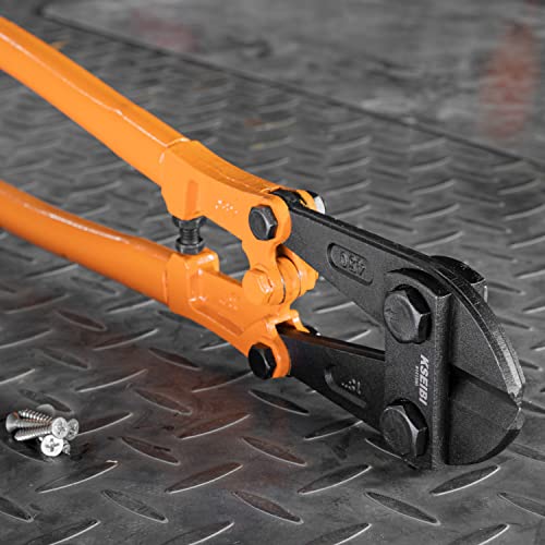 KSEIBI 141595 Bolt Lock Cutter Hand Jaws Blades Chain Wire Fence Cable Rebar Wire (36 Inch-900MM) - size: 36 Inch-900MM
