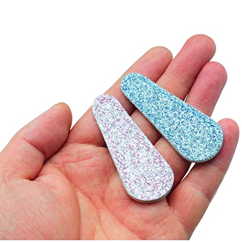 6 Pieces Scissors Cover Safety Synthetic Leather Sheath Protector - color: Glitter Colors