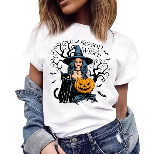 Halloween Iron on Transfer Vinyl Patches for Clothing Pumpkin Ghost Witch Black Cat Design Heat Transfer Decals for Jacket T-Shirt Bags Art Decor 4 Sheets - color: Halloween