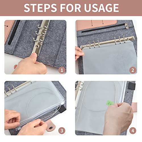 10×7 Inch Circular Knitting Needle Case Knitting Needles Storage for Knitting Needles Collecting (NO Accessories Included)