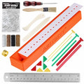 ARSTBETY 27 Pack Bookblinding Tool Book Making Set - color: Orange + White