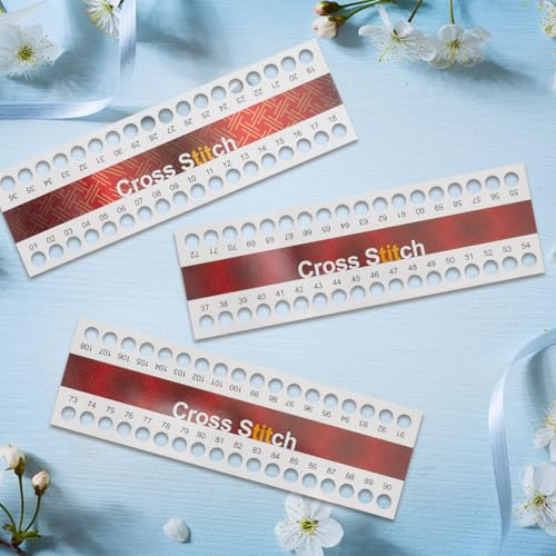 24Pcs 3 Styles 36 Positions White Paper Embroidery Floss Holder Organizer Cards Cross Stitch Thread Holders Bobbins Winding Plate Board Card Tool Bulk for Crafts DIY Sewing Storage Supplies