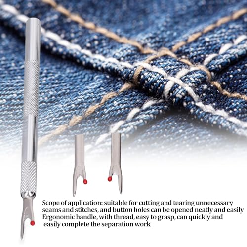 Seam Rippers for Sewing, Stitch Eraser Thread Cutter Seam Thread Ripper Embroidery Removal Tool for Needle Work Patterns and Sewing Clothes