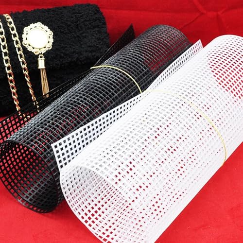 7 PCS Plastic Canvas Sheets, 6 Count Plastic Mesh Sheets for Embroidery, 9.84 x 13 Inch Eye Mesh for Embroidery, Knit Crochet Projects, DIY Handicraft, Make Dividers - color: 7 PCS - Standard