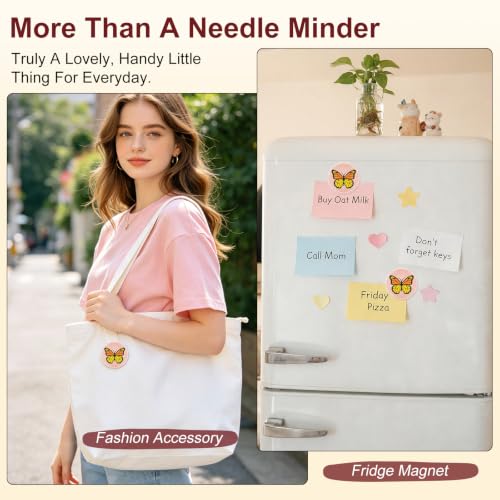 YUOROS Magnetic Needle Minder for Cross Stitch - color: Butterfly