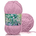 Mary Maxim Starlette Yarn, Pink Acrylic Yarn, 3.5 OZ, 180 Yards, Dusty Rose - color: Dusty Rose