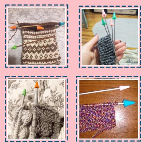 48 Pcs Yarn Needles Set,Curved Darning Needles for Yarn,Plastic Needles for Yarn,Tapestry Needle Weaving Knitting Sewing Needle
