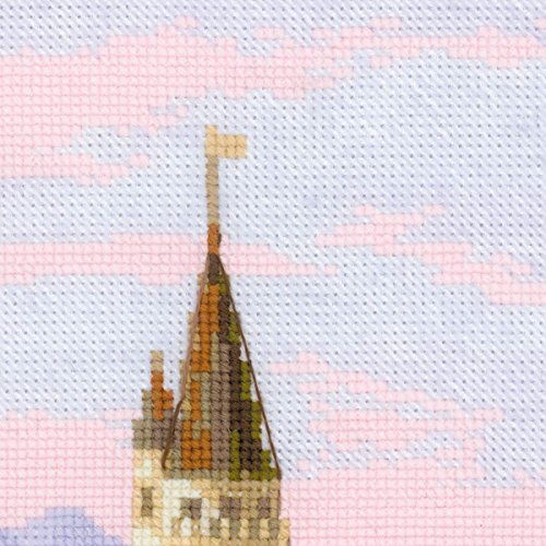 RIOLIS 1520 Neuschwanstein Castle Counted Cross Stitch Kit 13.75 x 23.5 in