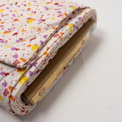 ROC-lon® 100% Cotton, 108" Wide, Preshrunk, Lightweight, Quilt Backing Fabric for Sewing and Craft Scattered Dots, 3 Yard Cut - color: Scattered Dots, size: 3 yard pre cut