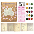 Wooden Flower Lacing Embroidery Kits for Beginners, Set of 5 Learn-to-Stitch Craft Boards, Sewing & Embroidery Art Kits for Kids Ages 8+, DIY Craft Projects, Educational Gifts, Party Favors (Summer) - style: Summer