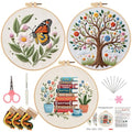 COCOMOX Embroidery Kit for Beginners, Cross Stitch Kits - color: BBT pattern