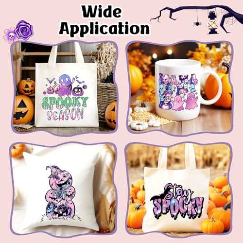 HTVSTD Purple Halloween Sublimation Transfer Ink Paper 10pcs 12 * 10in - color: blak