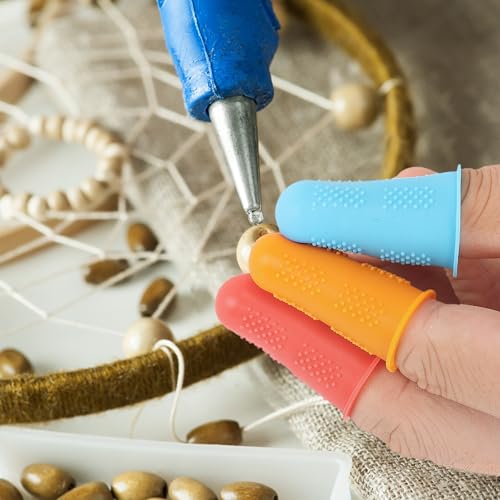 Mr. Pen- Hot Glue Gun Finger Protectors, 24 pcs - color: Deep Bright, size: 24 pcs