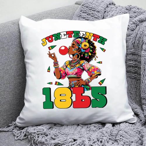 Juneteenth Iron on Transfer Patches 4 Sheets Juneteenth Washable Heat Transfer Vinyl Decals Black History Month Iron on Stickers 1865 Black Men Pattern Heat Press Decals for Clothes T-Shirt Hoodies - color: Juneteenth A