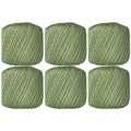 ThreadArt 100% Cotton Crochet Thread Size 10, 6 Ball Pack, Avocado 10 - color: AVOCADO, size: SIZE 10 - 6 PACK