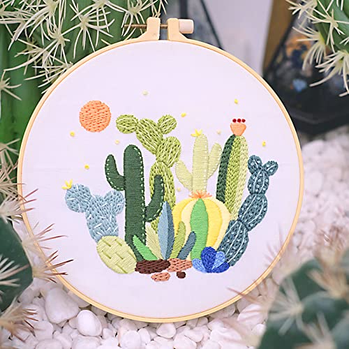 HAND U JOURNEY Basic Embroidery Kit, 28 Stitch Techniques - color: Basic kit-02