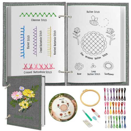 Kenburg Embroidery Stitch Book for Beginners