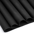 6 Pcs Cross Stitch Fabric 14 Count Black Aida Cloth for Needlework - color: Black