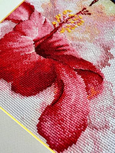 RIOLIS 2178 Hummingbird Counted Cross Stitch Kit 8.25 x 11.75 in - style: Hummingbird 2178