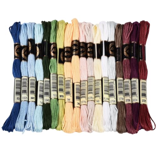 157.5 Yards Embroidery Friendship Bracelet Thread for Sewing - color: Spring Summer Fresh Color