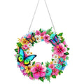 RYMILIE Hanging Diamond Art Kits for Adults Floral Butterfly - color: DP04807