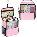 Lifewit Mesh Shower Caddy Bag, Hanging Shower Organizer, Large, Pink - color: Pink, size: L(9.8"L x 6.5"W x 11.4"H)