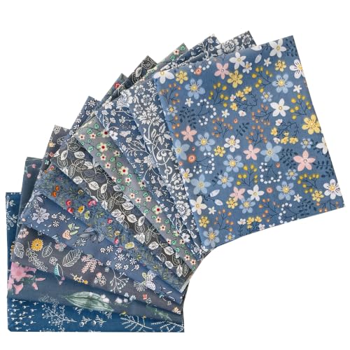 Fat Quarters Fabric Bundles Cotton Quilting Fabric, Grey - color: Grey