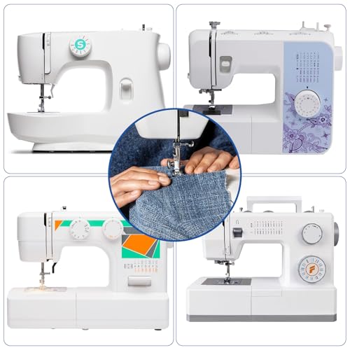 60 PCS Size 110/18 Heavy Duty Sewing Machine Needles, Universal Leather&Jeans Sewing Machine Needles, Heavy Fabric Needles Suitable for Singer, Brother, Janome Home Sewing Machine - size: 110/18