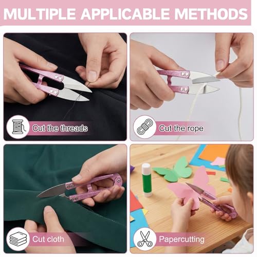 ZJO Seam Ripper and Thread Cutter Kit 2 Seam Rippers and 1 Thread Snips for Sewing, Quilting, and Embroidery Projects