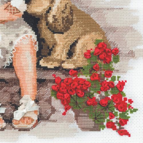 RIOLIS 1333 Sweet Tooth Counted Cross Stitch Kit 11.81 x 11.81 in - style: Sweet Tooth 1333