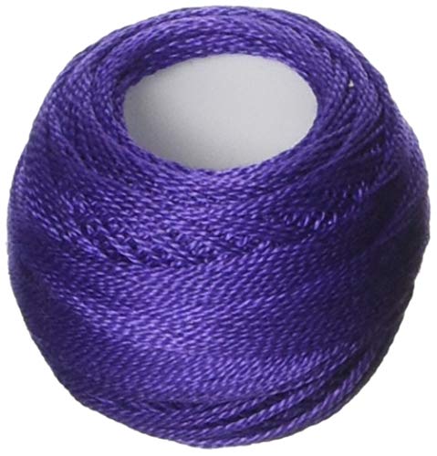 DMC 116 8-333 Pearl Cotton Thread Balls, Very Dark Blue Violet, Size 8