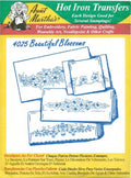 Beautiful Blossom Aunt Martha's Hot Iron Embroidery Transfer