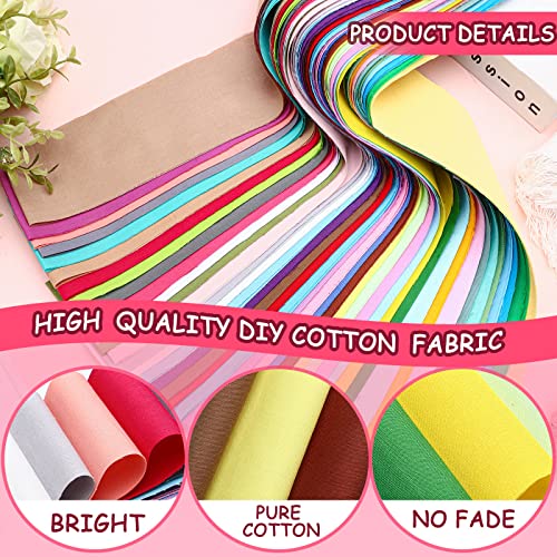 Tegeme 40 Pcs 2.55" Solid Color Jelly Fabric Strips for Quilting Clearance - color: Solid Style