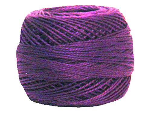 DMC 116 8-550 Pearl Cotton Thread Balls, Very Dark Violet, Size 8