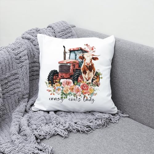 SUPERDANT 4Pcs Farm Animals Iron on Transfer Paper Cows Chickens Pigs Heat Transfer Sticker Washable Iron on Decals for T Shirts DTF Transfers Ready to Press for Clothing Hoodie Jackets DIY Gift - style: Farm Animals