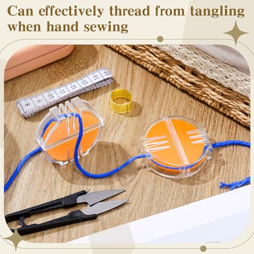 Maitys 2 Pcs Thread Wax Beeswax for Hand Sewing,Deep Yellow, Clear Case - color: Deep Yellow, Clear Case