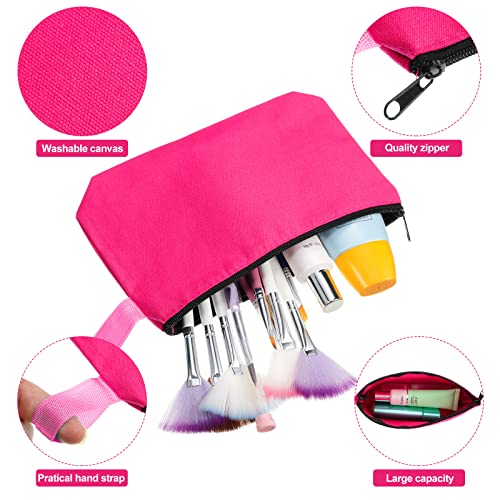 Saintrygo 30 Pcs Canvas Makeup Bags Bulk,9.8 X 5 X 2 Inch,Classic - color: Classic, size: 9.8 x 5 x 2 Inch