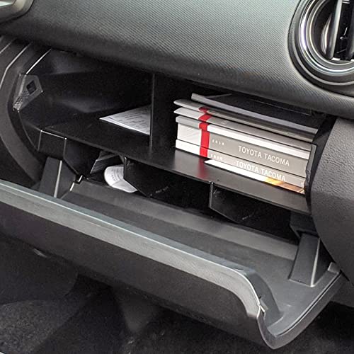 Glove Box Dividers Organizer Compatible with Toyota Tacoma Accessories