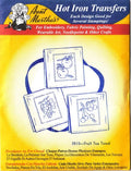 Fruit Tea Towels Aunt Martha's Hot Iron Embroidery Transfers