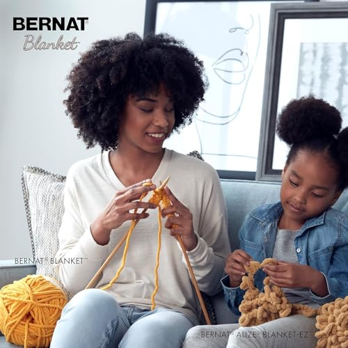 Bernat Blanket Yarn, Ocean Shades - color: Ocean Shades, size: 1 Pack