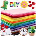 Moukeren 240 Pcs 16 x 18 Inch Felt Sheets, Rainbow - color: Rainbow, size: 16 x 18 Inch