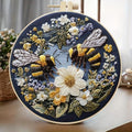 Embroidery Kit for Beginners,Adults DIY Starter Kit,Cross Stitching with Flower Stamped Patterns,Hoop,Tools,Colorful Threads with Needles-A - color: A-One Flower