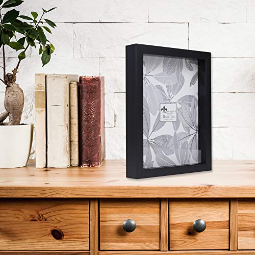 Lawrence Frames 785080 Shadow Box Frame, 8x10, Black - color: Black, size: 8 x 10 inches