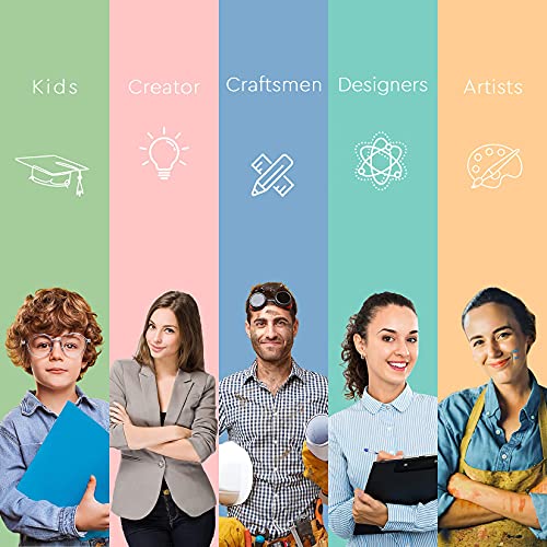 PSLER Blue Carbon Paper for Tracing - 30Pcs Graphite Transfer Paper, A4 - color: blue