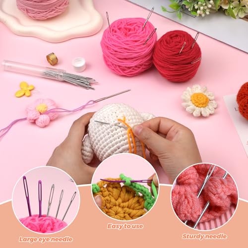 150 PCS Yarn Needle, Bent Tapestry Needles Darning Needles - color: Colorful 150 PCS