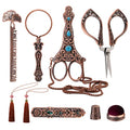 Wonvoc Embroidery Scissor Kit, Vintage Embroidery Scissors Set